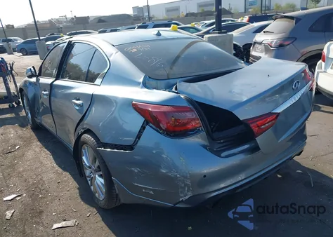2018 Infiniti Q50 Luxe/Sport from USA, damaged, VIN JN1EV7AP1JM351234